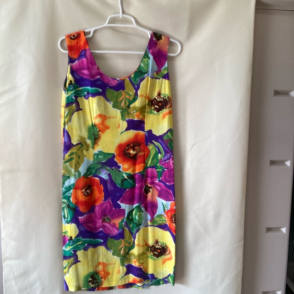 Jams World floral print dress size medium. EUC